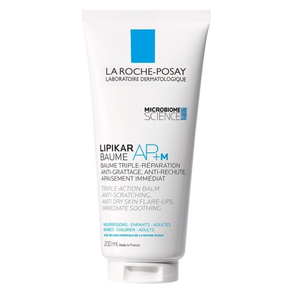 LA ROCHE POSAY Balsam cu tripla actiune impotriva puseurilor de uscaciune a pielii Lipikar Baume APM, 200 ml