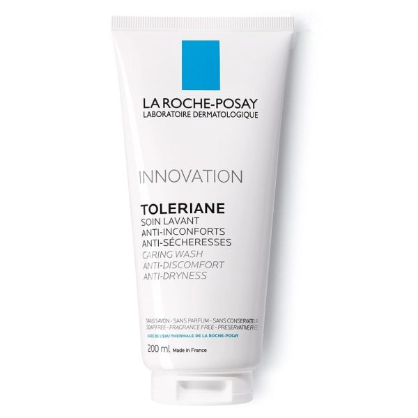LA ROCHE POSAY Crema de spalare pentru ten sensibil Toleriane Caring wash LA ROCHE POSAY Crema de spalare pentru ten sensibil Toleriane Caring wash, 200 ml