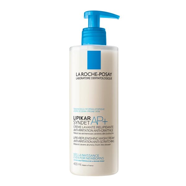 LA ROCHE POSAY Gel de spalare anti-iritatii pentru piele sensibila Lipikar Syndet AP, 400 ml