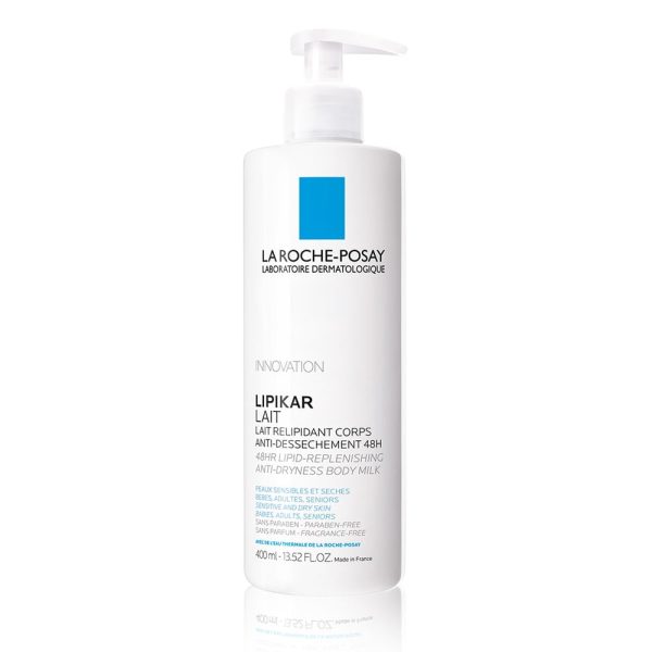 LA ROCHE POSAY Lapte de corp relipidant anti-uscaciune cu efect de hidratare Lipikar, 400 ml