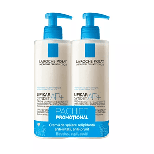LA ROCHE-POSAY Lipikar AP Syndet Crema de Spalare Pack x400ml400ml