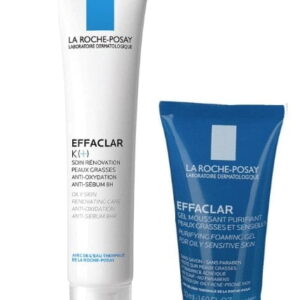 LA ROCHE POSAY Pack Crema renovatoare pentru tenul gras Effaclar K() LA ROCHE POSAY Pack Crema renovatoare pentru tenul gras Effaclar K(), 40 ml Gel spumant purifiant Effaclar, 50 ml (cadou)