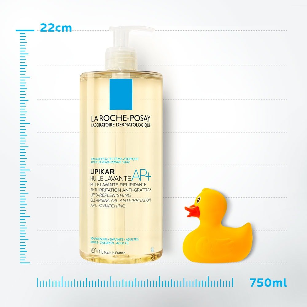 LA ROCHE POSAY Ulei de curatare Lipikar AP, 750 ml