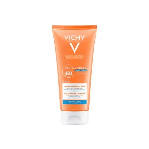 Lapte multi-protector pentru protectie solara SPF 50 Capital Soleil, 200 ml, Vichy