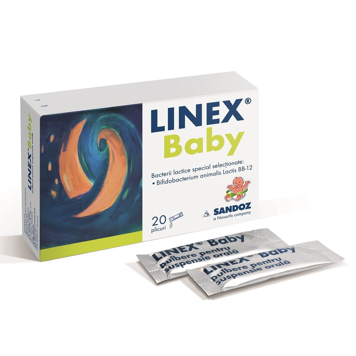 Linex Baby, 20 plicuri, Sandoz