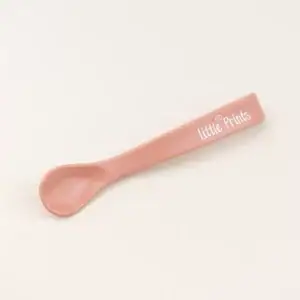 Lingurita Silicon Bebelusi Rose Dawn, 1 buc, Little Prints