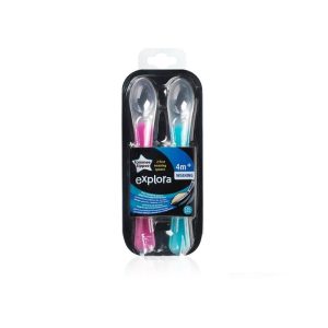 Lingurite Explora din Silicon Lingurite Explora din Silicon, 4L, TT0105-2, 2 buc, TOMMEE TIPPEE