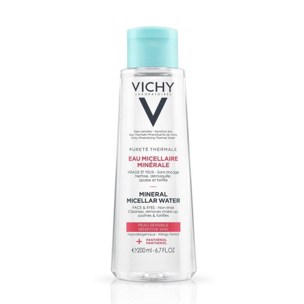 Lotiune micelara pentru ten sensibil Purete Thermale Lotiune Micelara pentru Ten Sensibil Purete Thermale, 200 ml, Vichy