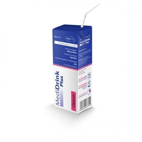 MEDIDRINK Plus Capsuni MEDIDRINK Plus Capsuni, 200 ml