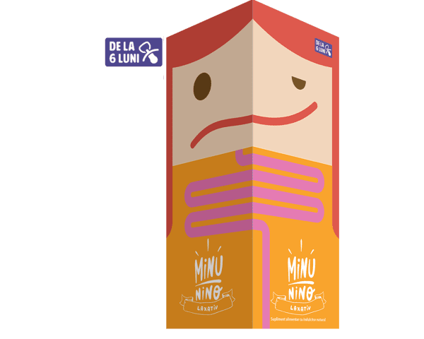 MINUNINO Sirop Laxativ, 100 ml, Medimow