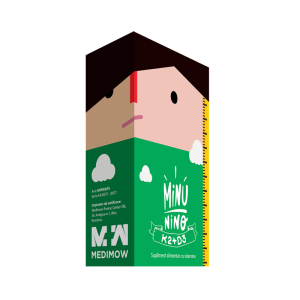 MINUNINO Solutie orala K2 D3 MINUNINO Solutie orala K2 D3, 10 ml, Medimow