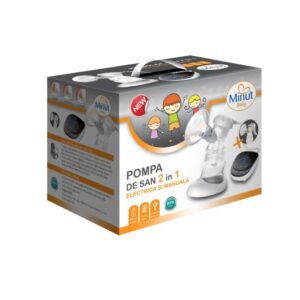 MINUT Pompa de San 2 in 1 Electrica si Manuala - X25587 - MINUT MINUT Pompa de San 2 in 1 Electrica si Manuala