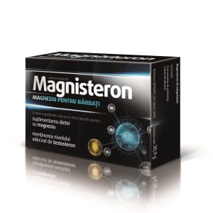 Magnisteron magneziu pentru barbati Magnisteron Magneziu pentru Barbati, 30 Comprimate, Aflofarm
