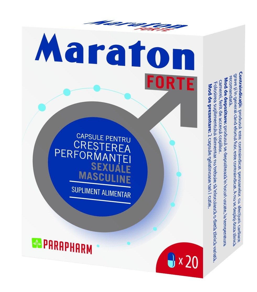Maraton Forte, 20 capsule, Parapharm Quantum