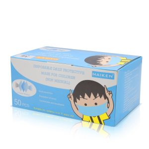 Masti protectie copii colorata Masti protectie copii colorata, 50 bucati, Maiken