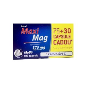MaxiMag MaxiMag, 375 mg, 7530 capsule, Zdrovit