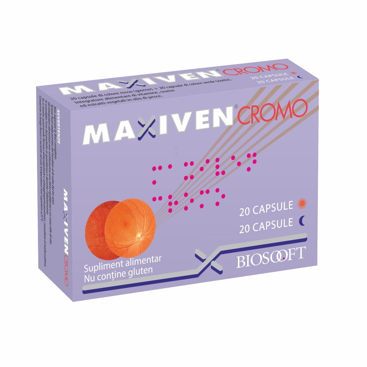 Maxiven Cromo Maxiven Cromo, 20 20 capsule, Biosooft Italia