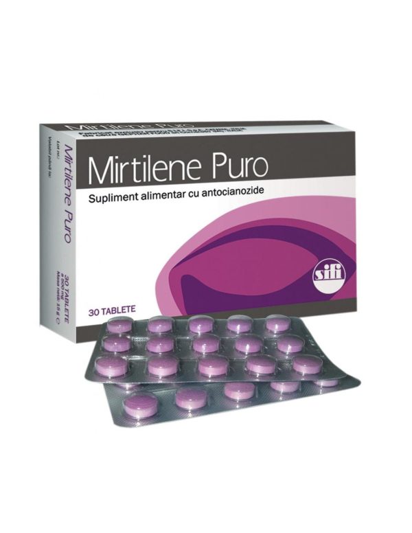 Mirtilene Puro, 30 tablete, Sifi