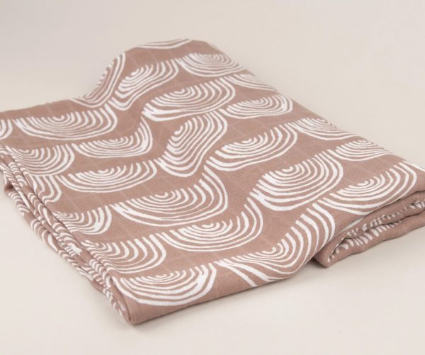 Muselina Paturica Nud Rainbow, 1 buc, Little Prints