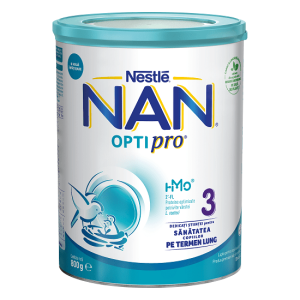 NAN 3 Optipro Lapte Praf Premium Nan 3 OptiPro , 12 luni, 800 g, Nestle