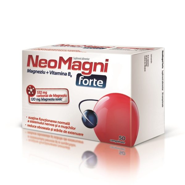 NeoMagni Forte NeoMagni Forte, 50 comprimate, Aflofarm