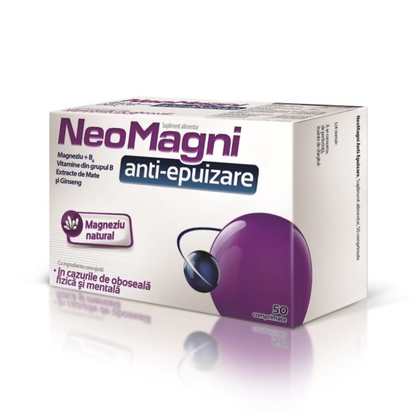 NeoMagni anti-epuizare NeoMagni anti-epuizare,50 comprimate, Aflofarm
