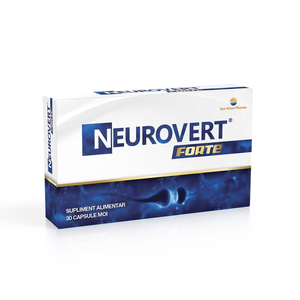 Neurovert Forte Neurovert Forte, 30 capsule, Sun Wave Pharma