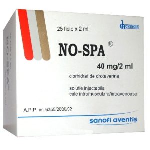 No-Spa 40mg/2ml sol.inj x 25fi W64401002