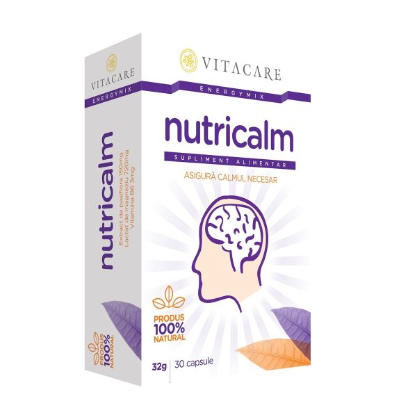Nutricalm (MgVit B6Passiflora), 30 capsule, Vitacare
