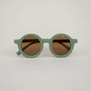 Ochelari Soare Copii Unisex Verzi, 1 buc, Little Prints