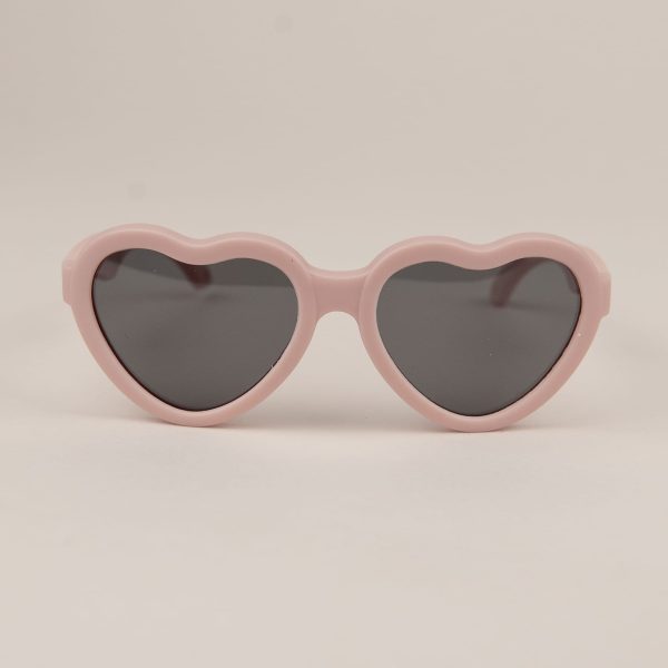 Ochelari Soare Flexibili Bebelusi, Cordon de Fixare, 3-18 luni - Heart Blush, Little Prints