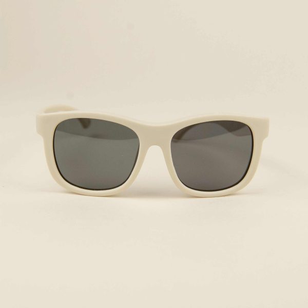 Ochelari Soare Flexibili Bebelusi, Cordon de Fixare, 3-18 luni - Ivory, Little Prints