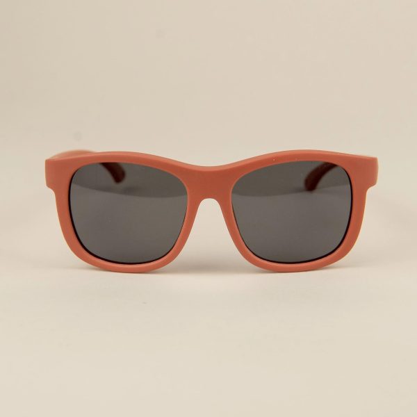 Ochelari Soare Flexibili Bebelusi, Cordon de Fixare, 3-18 luni - Rust, Little Prints