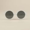Ochelari de Soare Copii - Metal Flower White, 1 buc, Little Prints