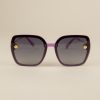 Ochelari de Soare Copii - Oversized Dusty Liliac, 1 buc, Little Prints