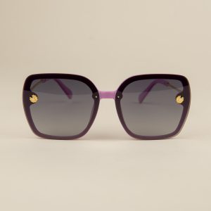 Ochelari de Soare Copii - Oversized Dusty Liliac, 1 buc, Little Prints