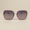 Ochelari de Soare Copii - Oversized Pink, 1 buc, Little Prints