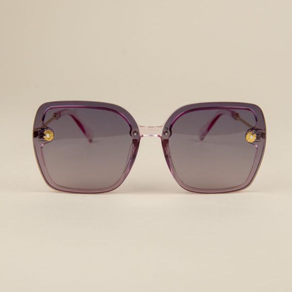 Ochelari de Soare Copii - Oversized Pink, 1 buc, Little Prints