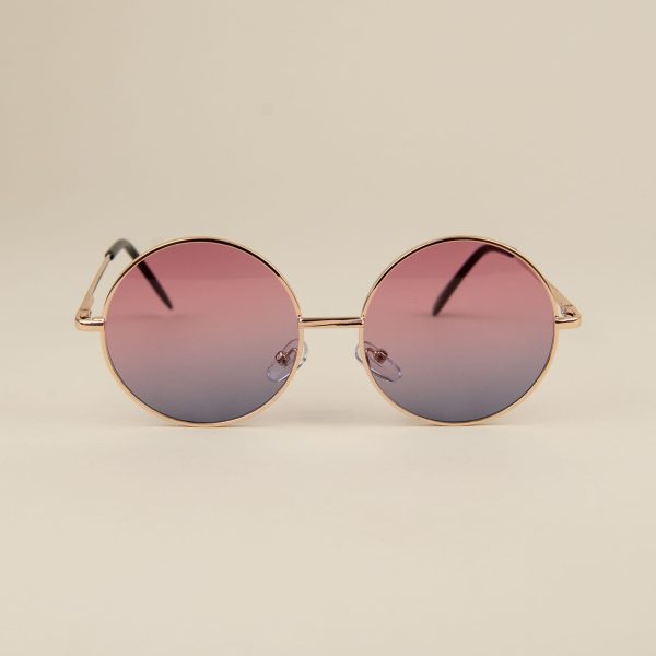Ochelari de Soare Copii - Retro Pink Sky, 1 buc, Little Prints