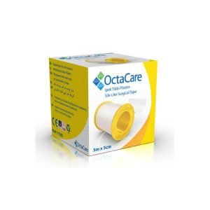 OctaCare Banda adeziva matase 5 cm x 5 m OctaCare Banda adeziva matase 5 cm x 5 m, Pansiprod
