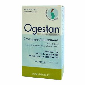 Ogestan supliment pentru femei insarcinate, 30 capsule, Besins Healthcare