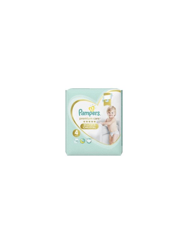 PAMPERS Scutece 4 Premium Care Pants, 9-15kg, 22 bucati