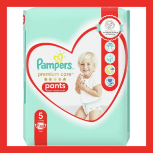 PAMPERS Scutece 5 Premium Care Pants, 12-17kg, 20 bucati