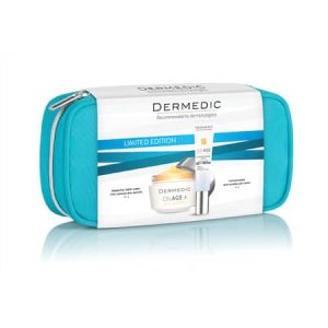 Pachet Dermedic Crema reparatoare antirid de noapte, 50 g  Crema concentrata antirid pentru conturul ochilor, 15 g