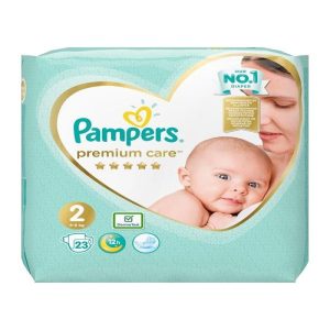 Pampers Scutece nr. 2 Premium Care Mini Pampers Scutece nr. 2 Premium Care Mini, 4-8 kg, 23 bucati