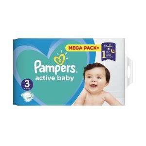 Pampers Scutece nr. 3 Active Baby Pampers Scutece nr. 3 Active Baby, 6-10 kg, 90 bucati
