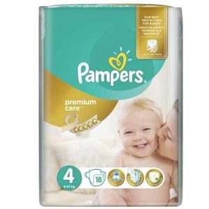 Pampers Scutece nr. 4 Premium Care Maxi Pampers Scutece nr. 4 Premium Care Maxi, 8-14 Kg, 18 bucati