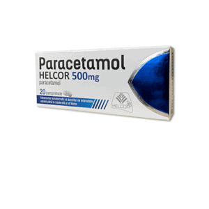 Paracetamol 500mg, 20 comprimate, Helcor