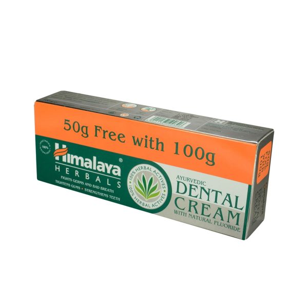 Pasta de dinti Ayurvedic Dental Cream, 100g  50g (cadou), Himalaya