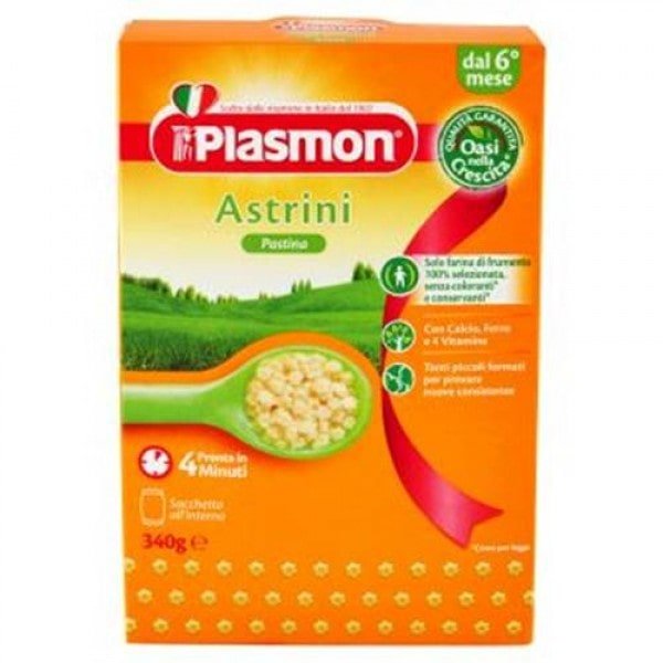 Paste Astrini de la 5 luni Paste Astrini de la 5 luni, 340g, Plasmon